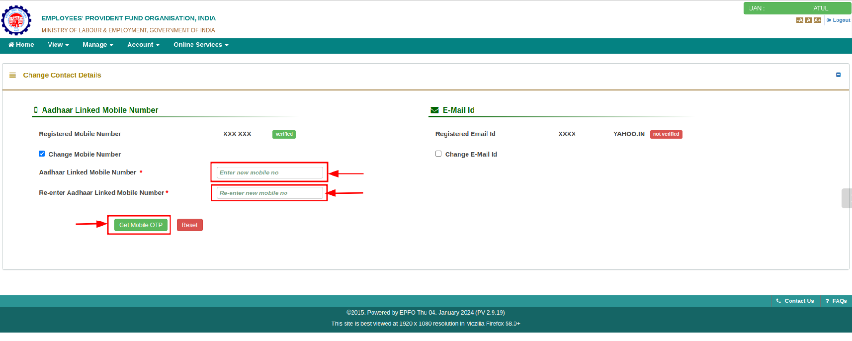 Step-8 Enter the details and Get Authorization Pin