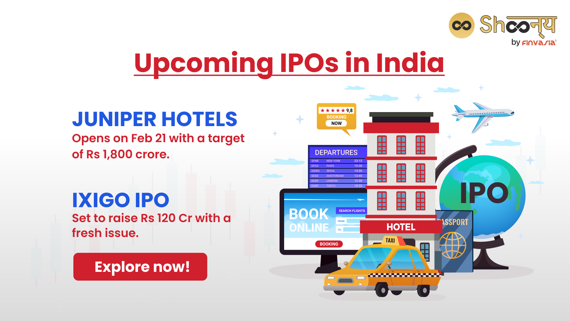 
  Upcoming IPOs in India: Juniper Hotels and Ixigo Set to Make a Splash in Hospitality and Travel Sectors