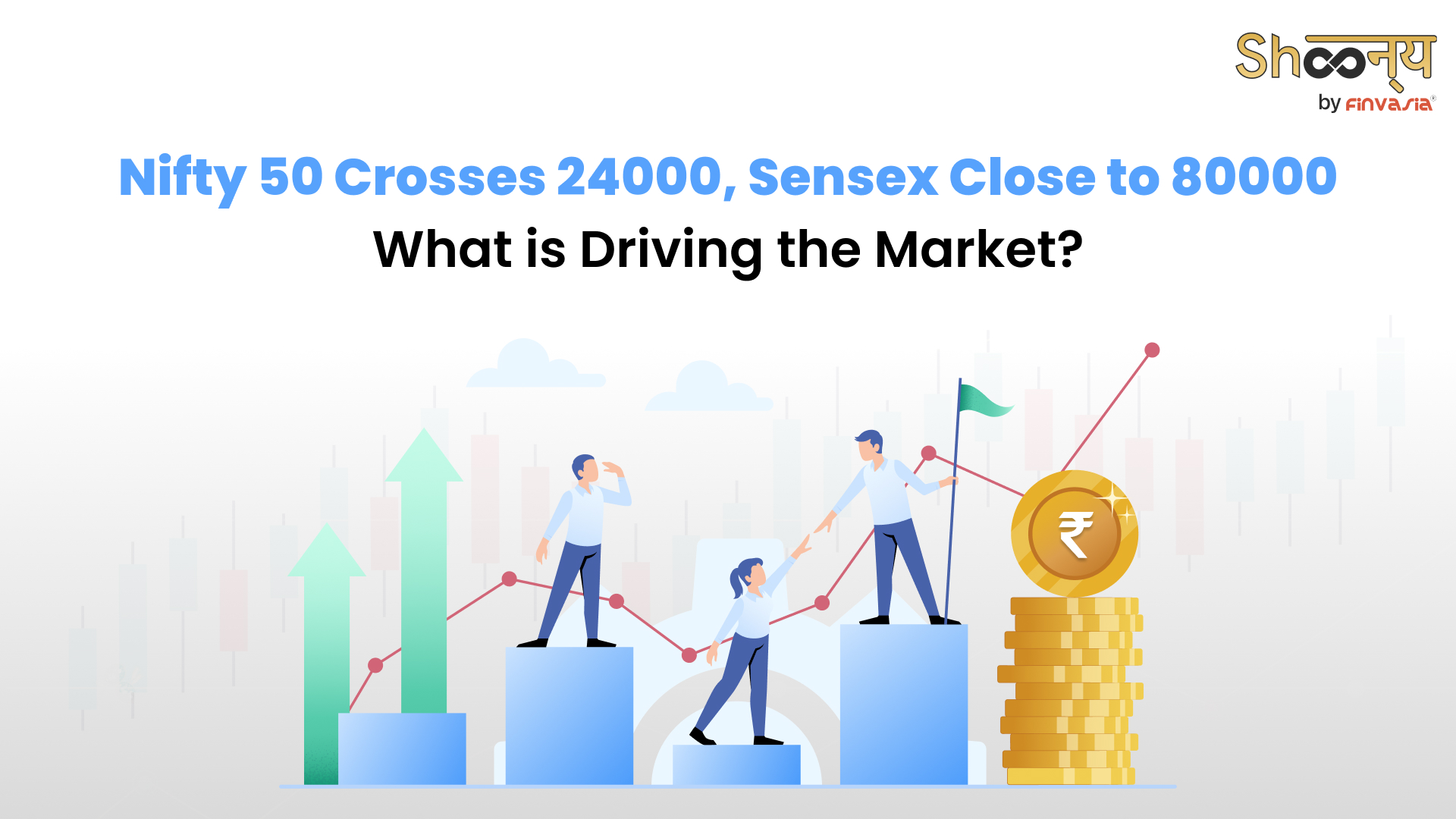 Nifty 50 crosses 24000, Sensex close to 80000 – What is driving the market
